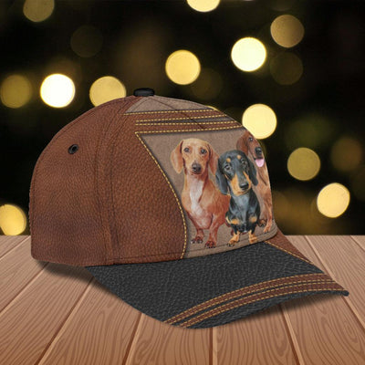 Personalized Dachshund Classic Cap, Personalized Gift for Dachshund Lovers - CP1992PS - BMGifts