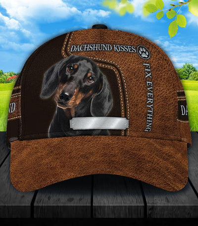 Personalized Dachshund Classic Cap, Personalized Gift for Dachshund Lovers - CP762PS - BMGifts