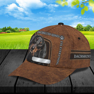 Personalized Dachshund Classic Cap, Personalized Gift for Dachshund Lovers - CP762PS - BMGifts