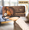 Personalized Dachshund Clutch Purse, Personalized Gift for Dachshund Lovers - PU1545PS - BMGifts