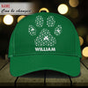 Personalized Dog Classic Cap, Personalized Gift for Dog Lovers, Dog Dad, Dog Mom - CP609PS06 - BMGifts