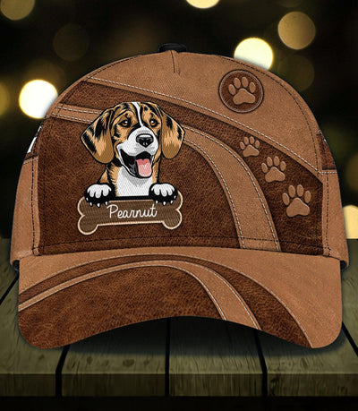 Personalized Dog Classic Cap, Personalized Gift for Dog Lovers, Dog Dad, Dog Mom - CP646PS06 - BMGifts