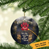 Personalized Dog Round Ornament, Personalized Gift for Dog Lovers, Dog Dad, Dog Mom - RO002PS06 - BMGifts