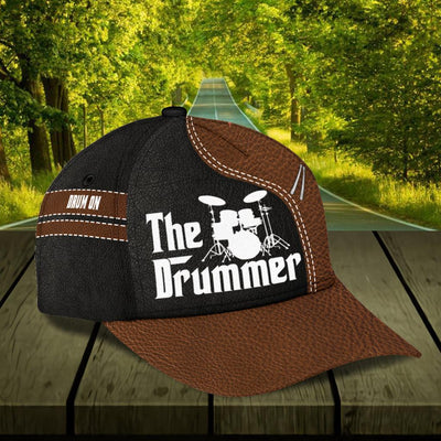 Personalized Drum Classic Cap, Personalized Gift for Music Lovers, Drum Lovers - CP1362PS - BMGifts