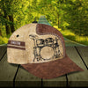 Personalized Drum Classic Cap, Personalized Gift for Music Lovers, Drum Lovers - CP713PS - BMGifts