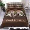 Personalized Elephant Bedding Set, Personalized Gift for Elephant Lovers - BD023PS06 - BMGifts