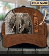 Personalized Elephant Classic Cap, Personalized Gift for Elephant Lovers - CP358PS - BMGifts