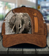 Personalized Elephant Classic Cap, Personalized Gift for Elephant Lovers - CP358PS - BMGifts