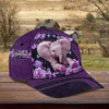 Personalized Elephant Classic Cap, Personalized Gift for Elephant Lovers - CPA50PS06 - BMGifts