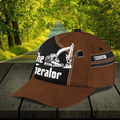 Personalized Excavator Classic Cap - CP1363PS - BMGifts