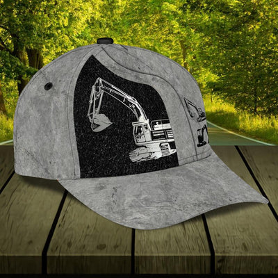 Personalized Excavator Classic Cap - CP928PS - BMGifts