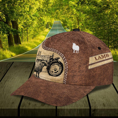 Personalized Farmer Classic Cap, Personalized Gift for Farmers, Cow Lovers, Chicken Lovers - CP903PS - BMGifts