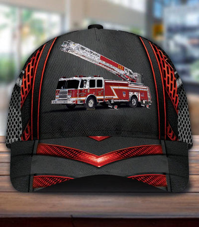 Personalized Firefighter Classic Cap, Personalized Gift for Firefighters - CP1548PS - BMGifts
