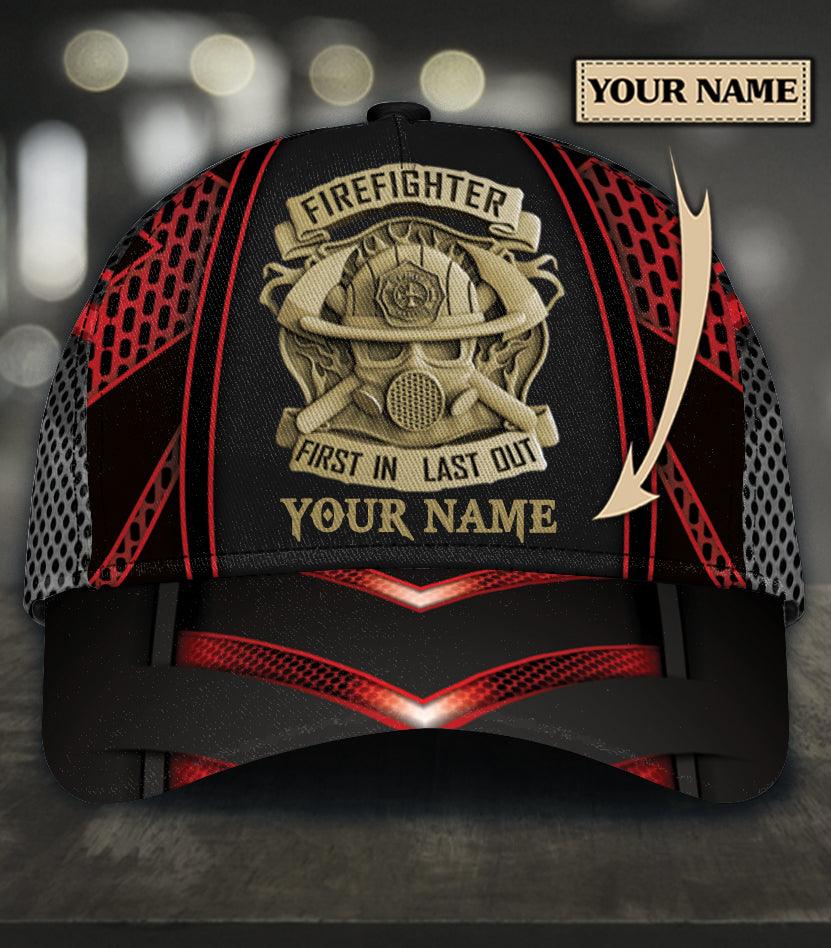 Personalized Firefighter Classic Cap, Personalized Gift for Firefighters - CP2561PS - BMGifts