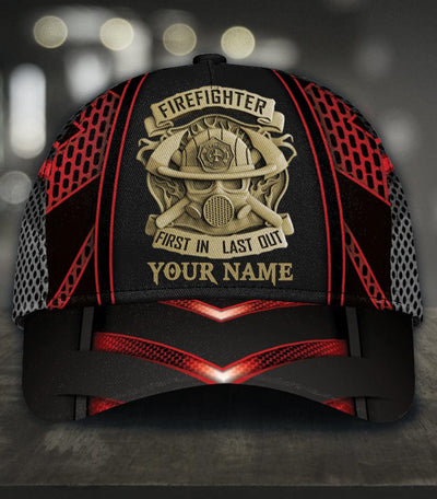 Personalized Firefighter Classic Cap, Personalized Gift for Firefighters - CP2561PS - BMGifts