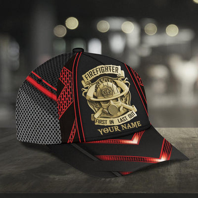 Personalized Firefighter Classic Cap, Personalized Gift for Firefighters - CP2561PS - BMGifts