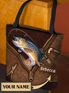 Personalized Fishing All Over Tote Bag, Personalized Gift for Fishing Lovers - TO144PS - BMGifts