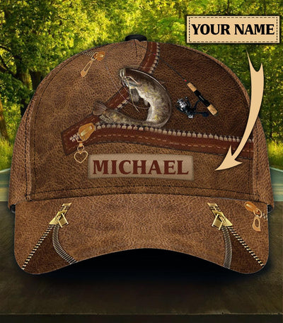 Personalized Fishing Classic Cap, Personalized Gift for Fishing Lovers - CP029CT - BMGifts