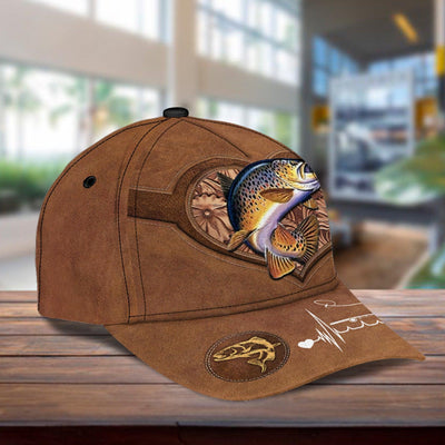 Personalized Fishing Classic Cap, Personalized Gift for Fishing Lovers - CP114PS06 - BMGifts