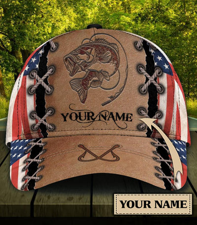 Personalized Fishing Classic Cap, Personalized Gift for Fishing Lovers - CP1713PS - BMGifts
