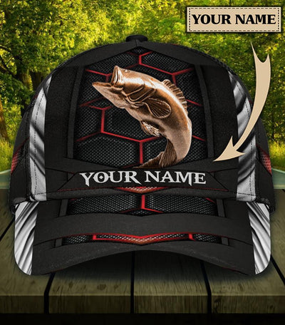 Personalized Fishing Classic Cap, Personalized Gift for Fishing Lovers - CP185PS - BMGifts