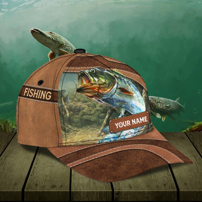 Personalized Fishing Classic Cap, Personalized Gift for Fishing Lovers - CP191PS06 - BMGifts