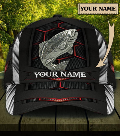 Personalized Fishing Classic Cap, Personalized Gift for Fishing Lovers - CP321PS - BMGifts