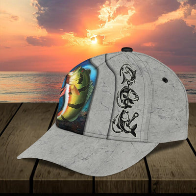 Personalized Fishing Classic Cap, Personalized Gift for Fishing Lovers - CP507PS - BMGifts