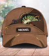 Personalized Fishing Classic Cap, Personalized Gift for Fishing Lovers - CP691PS06 - BMGifts