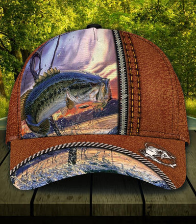 Personalized Fishing Classic Cap, Personalized Gift for Fishing Lovers - CP739PS - BMGifts