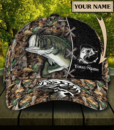 Personalized Fishing Classic Cap, Personalized Gift for Fishing Lovers - CP744PS - BMGifts