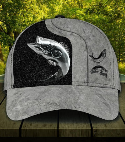 Personalized Fishing Classic Cap, Personalized Gift for Fishing Lovers - CP929PS - BMGifts
