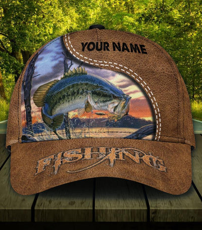 Personalized Fishing Classic Cap, Personalized Gift for Fishing Lovers - CP967PS - BMGifts