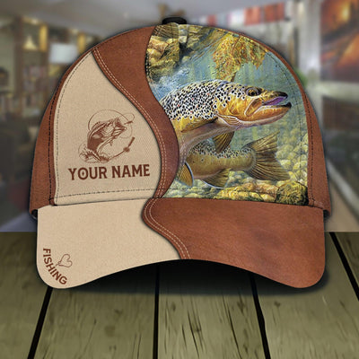 Personalized Fishing Classic Cap, Personalized Gift for Fishing Lovers - CPC15PS06 - BMGifts
