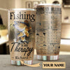 Personalized Fishing Tumbler, Personalized Gift for Fishing Lovers - TB306PS - BMGifts
