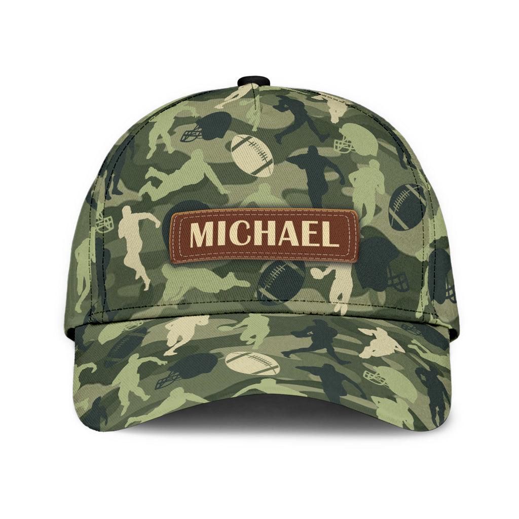 Personalized Football Classic Cap - CP033CT - BMGifts