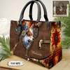 Personalized Fox Leather Handbag - LD010PS03 - BMGifts