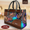Personalized Grandma Leather Handbag, Personalized Gift for Nana, Grandma, Grandmother, Grandparents - LD290PS06 - BMGifts