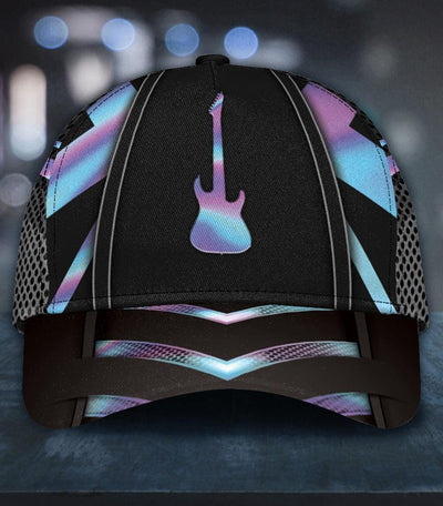 Personalized Guitar Classic Cap, Personalized Gift for Music Lovers, Guitar Lovers - CP2330PS - BMGifts