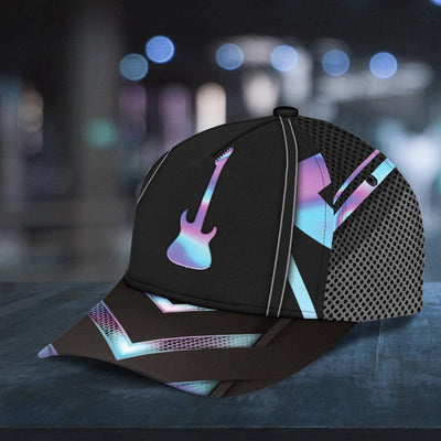 Personalized Guitar Classic Cap, Personalized Gift for Music Lovers, Guitar Lovers - CP2330PS - BMGifts