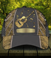 Personalized Guitar Classic Cap, Personalized Gift for Music Lovers, Guitar Lovers - CP500PS - BMGifts