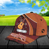 Personalized Guitar Classic Cap, Personalized Gift for Music Lovers, Guitar Lovers - CP906PS - BMGifts