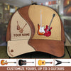 Personalized Guitar Classic Cap, Personalized Gift for Music Lovers, Guitar Lovers - CPC22PS06 - BMGifts
