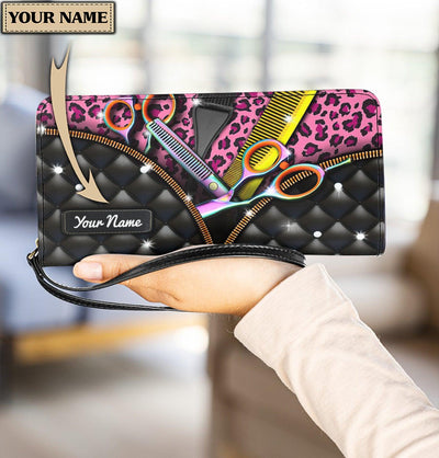 Personalized Hairstylist Clutch Purse - PU570PS - BMGifts