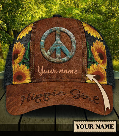 Personalized Hippie Classic Cap, Personalized Gift for Hippie Life, Hippie Lovers - CP1360PS - BMGifts