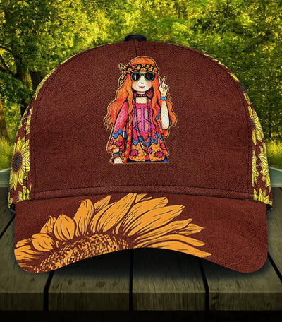 Personalized Hippie Classic Cap, Personalized Gift for Hippie Life, Hippie Lovers - CP1520PS - BMGifts