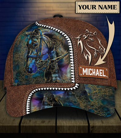 Personalized Horse Classic Cap, Personalized Gift for Horse Lovers - CP1395PS - BMGifts