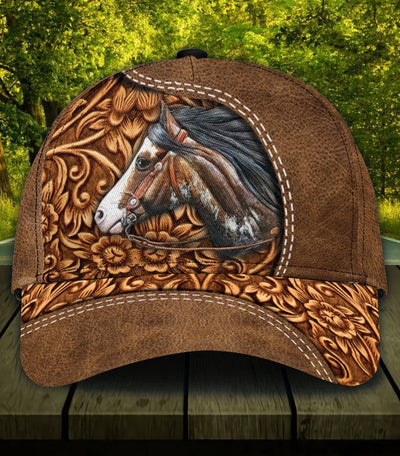 Personalized Horse Classic Cap, Personalized Gift for Horse Lovers - CP1557PS - BMGifts