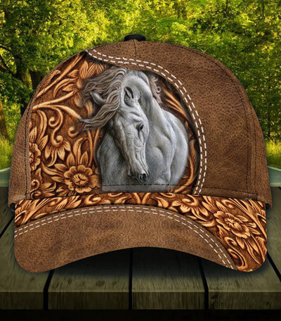 Personalized Horse Classic Cap, Personalized Gift for Horse Lovers - CP1558PS - BMGifts
