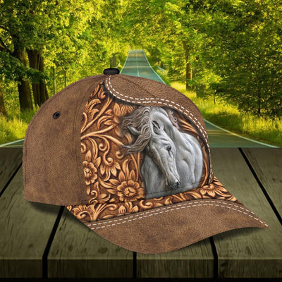 Personalized Horse Classic Cap, Personalized Gift for Horse Lovers - CP1558PS - BMGifts